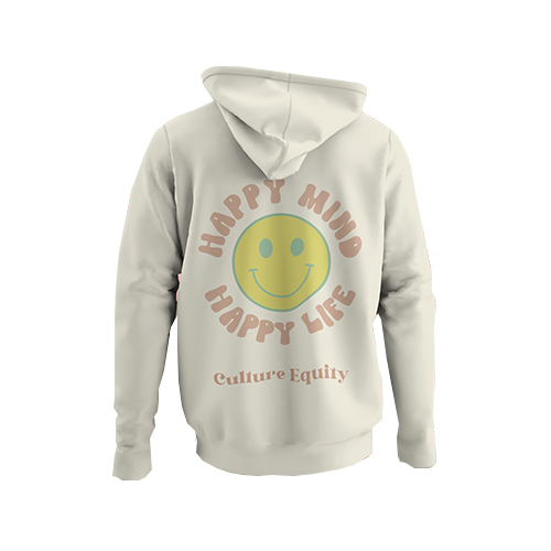 happy mind happy life hoodie